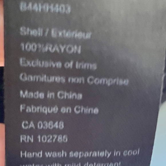 Black Sheer Sandra Angelozzi Blouse - Size medium - Picture 4 of 4